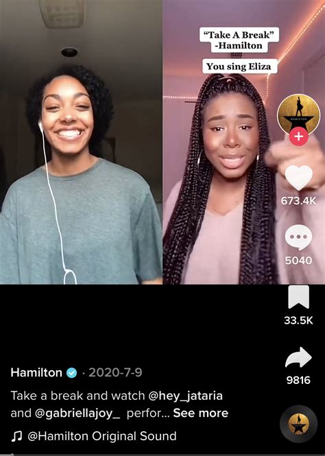 Fun TikTok Duet with Thick Woman in Nature 